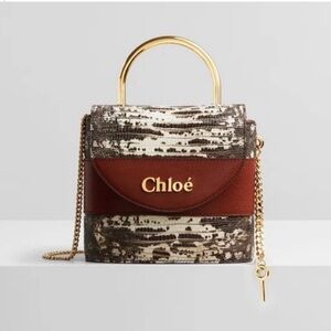 NWT Chloe Aby Lock Bag